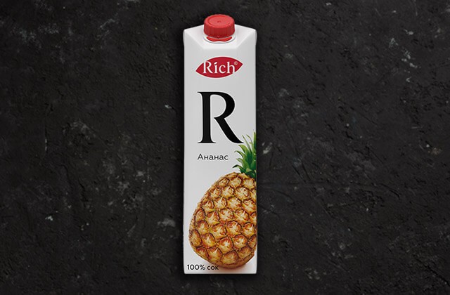 Сок Rich ананас 1 л Сок Rich ананас 1 л